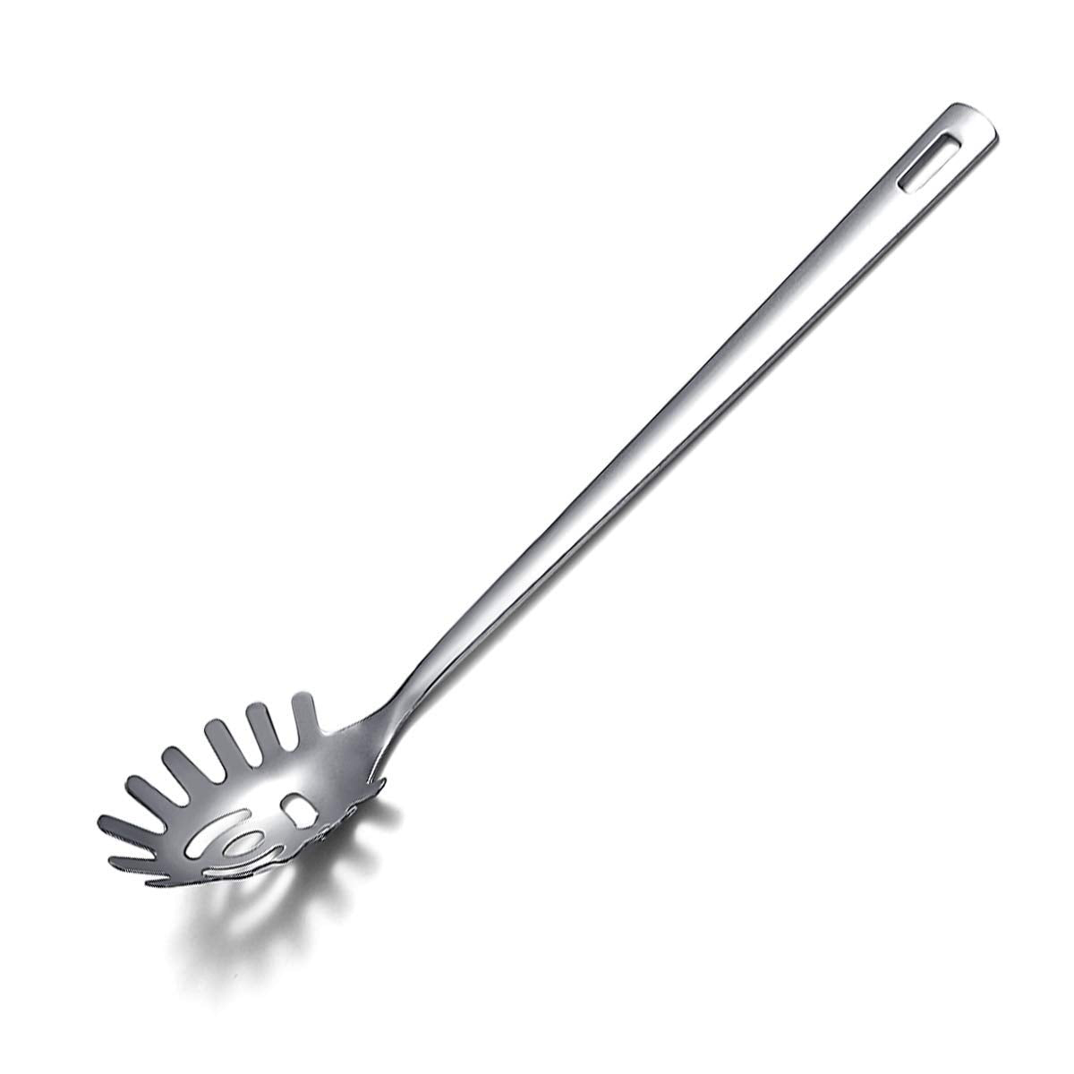 Berglander Stainless Steel Slotted and Basting Spoon, Heat Resistant, Non-Stick, Dishwasher Safe, Easy to Clean