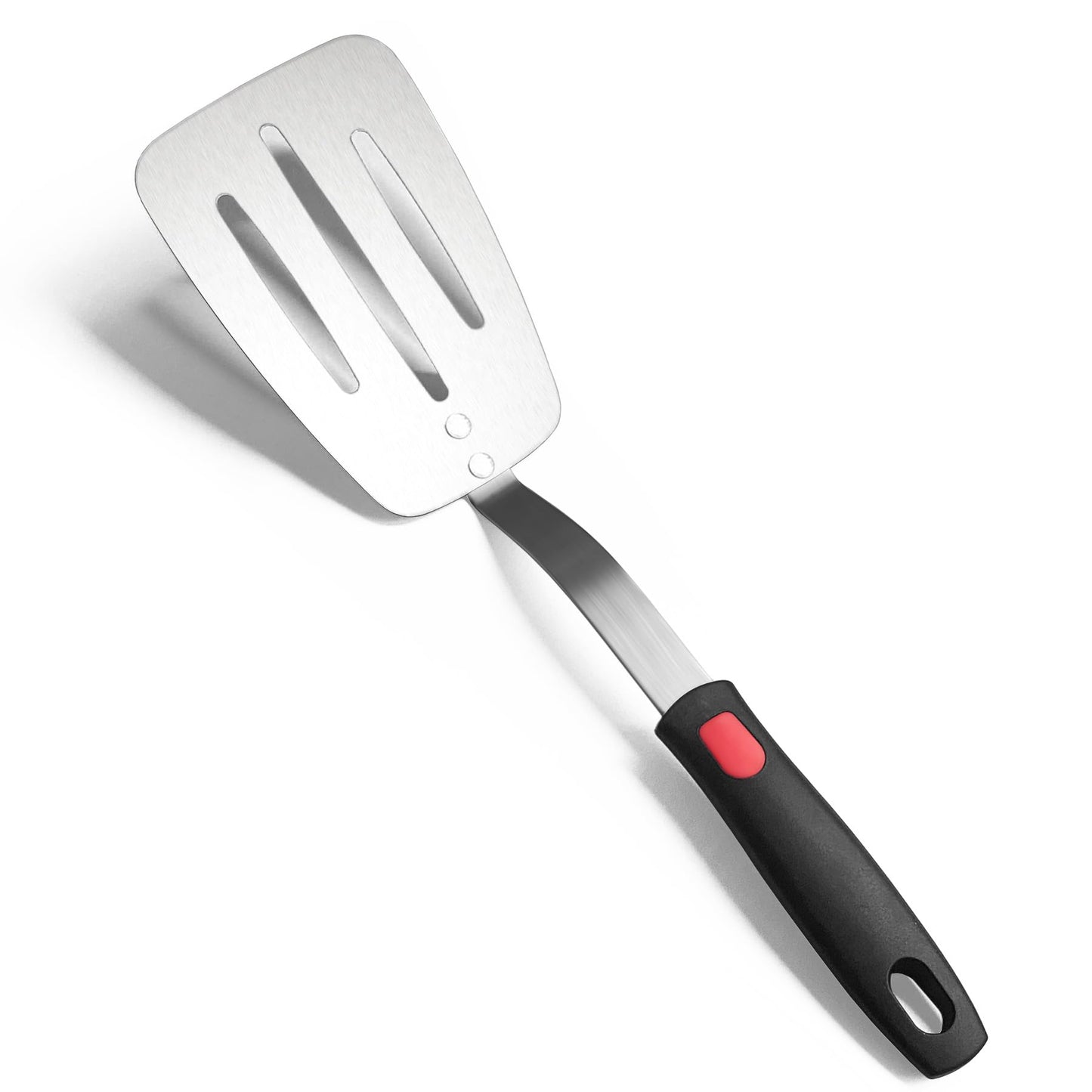 Stainless Steel Flexible Spatula, Thin Metal Turners, 2Pack(S+XL) Slotted