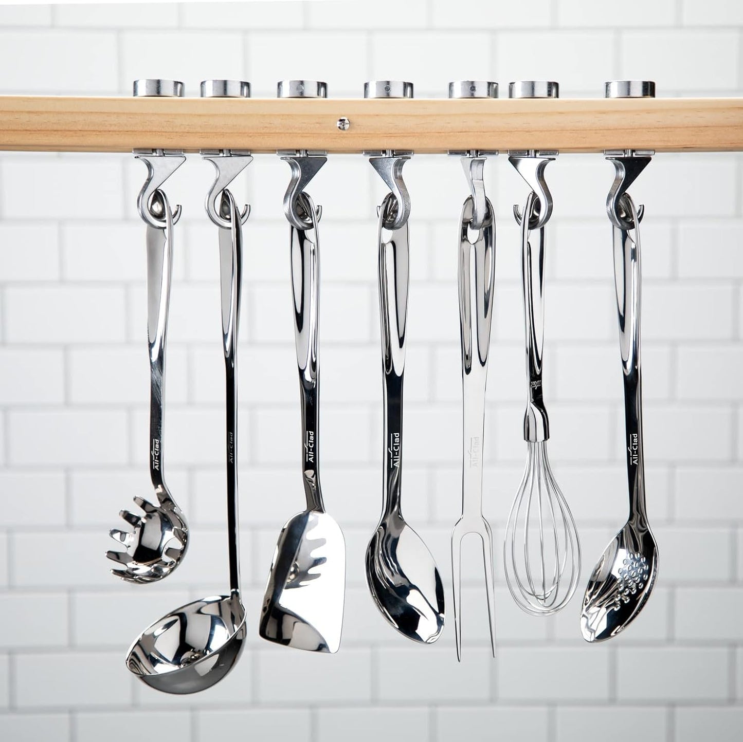 All-Clad Stainless Steel 9.5-inch Slotted Spoon, Kitchen Tools