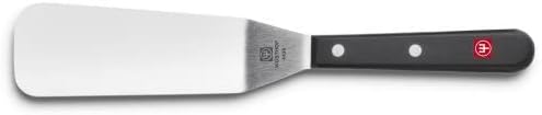 WÜSTHOF Gourmet 6.5" Offset Slotted Spatula,Silver/Black