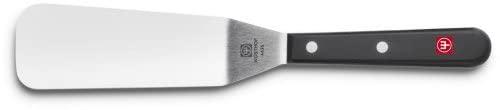 WÜSTHOF Gourmet 6.5" Offset Slotted Spatula,Silver/Black
