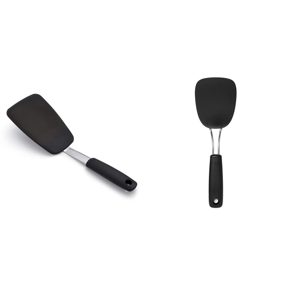 OXO Good Grips Small Silicone Flexible Turner - Black