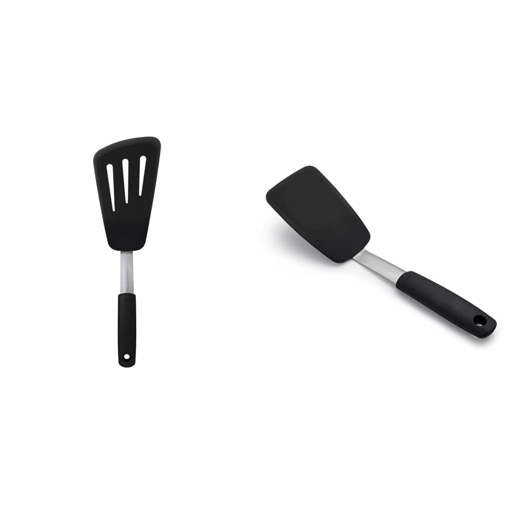 OXO Good Grips Small Silicone Flexible Turner - Black