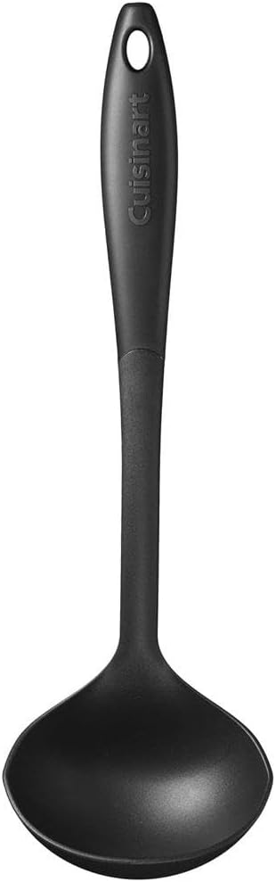 Cuisinart CTG-01-ST Curve Handle Nylon, Solid Turner , Black, 15.75"