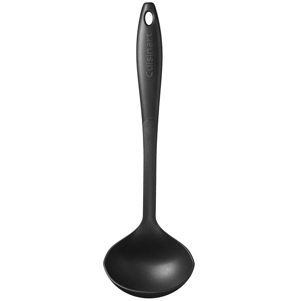 Cuisinart CTG-01-ST Curve Handle Nylon, Solid Turner , Black, 15.75"