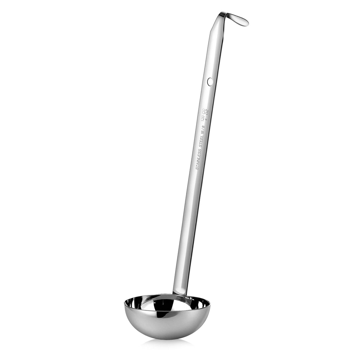 Meekoo 3 Pcs Stainless Steel Ladles Soup with Long Handle,2 oz