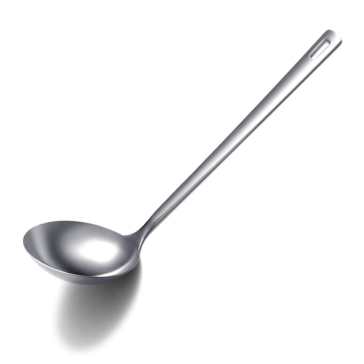 Berglander Stainless Steel Slotted and Basting Spoon, Heat Resistant, Non-Stick, Dishwasher Safe, Easy to Clean