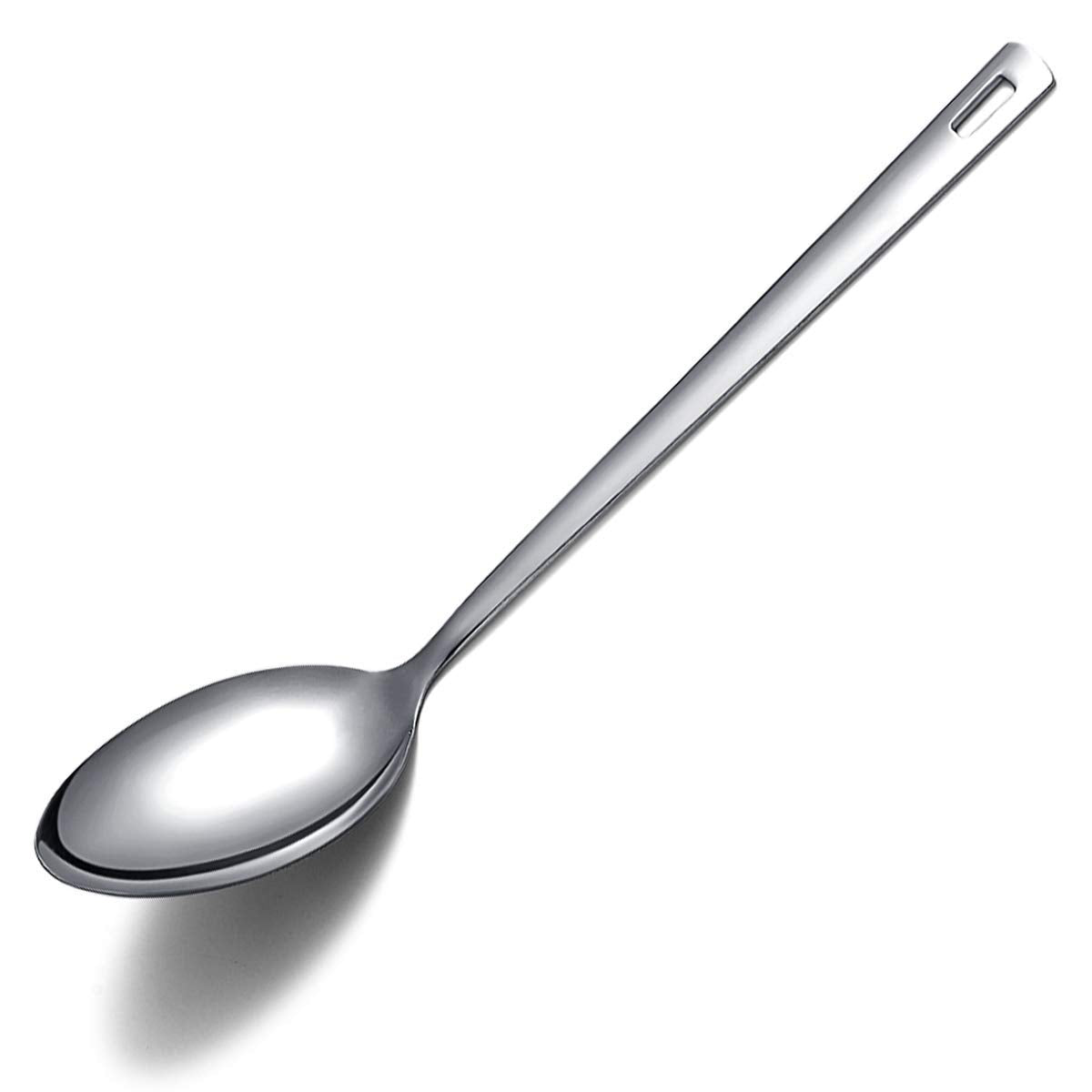 Berglander Stainless Steel Slotted and Basting Spoon, Heat Resistant, Non-Stick, Dishwasher Safe, Easy to Clean