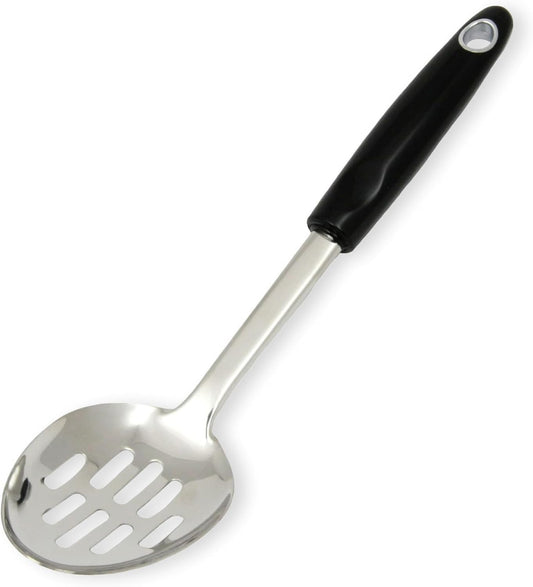 Chef Craft Select Slotted Spoon, 12 inch, Stainless Steel