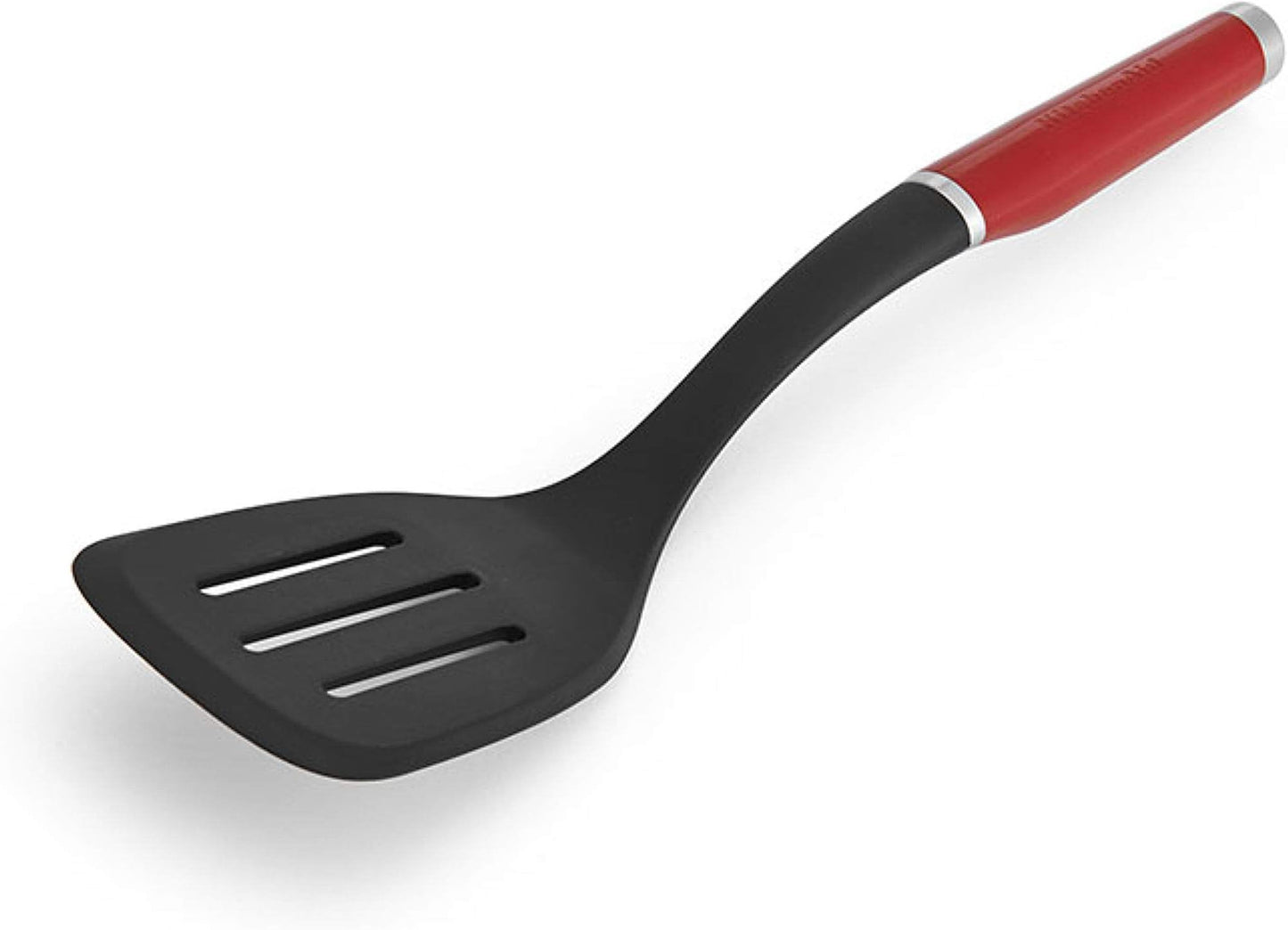 KitchenAid Classic Nylon Slotted Turner, 13.66-Inch, Black