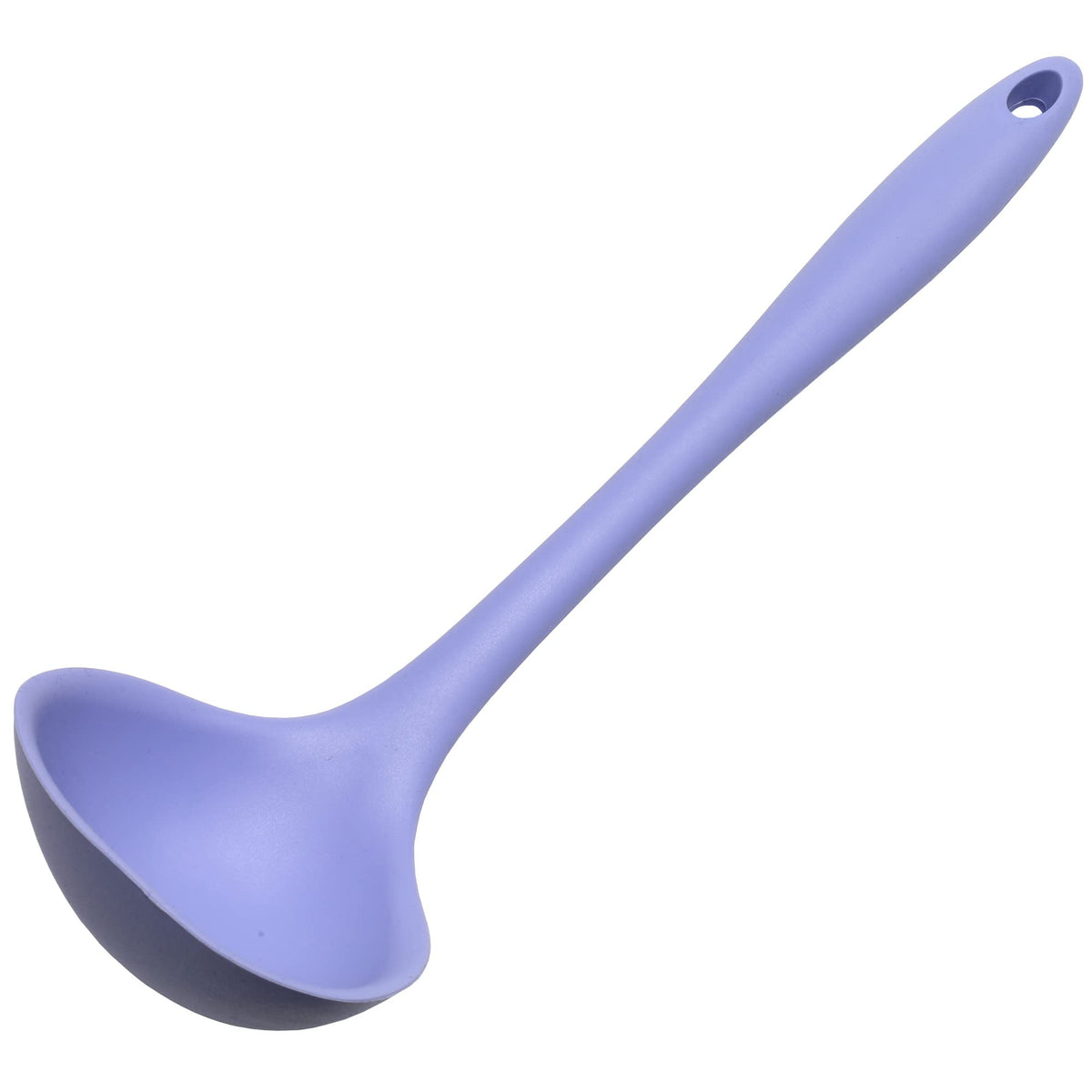 Chef Craft Premium Silicone Cooking Ladle, 11.25 inch, Red