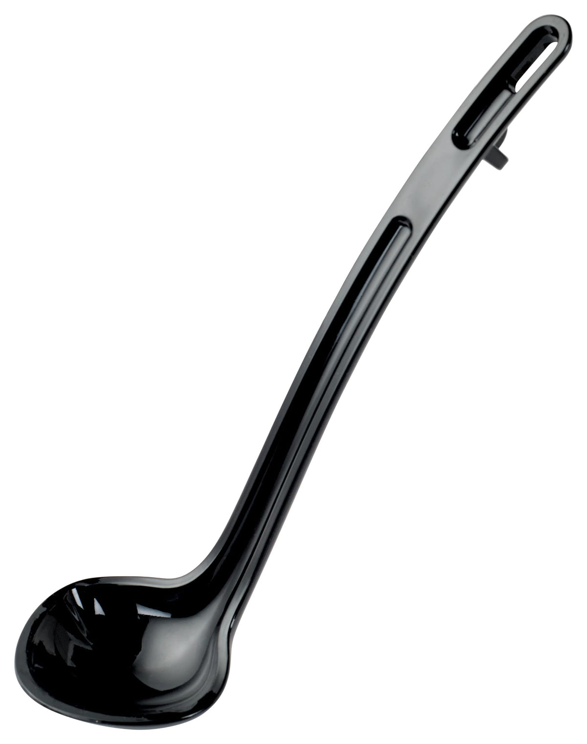 Winco 4 oz Red One Piece Stainless Steel Ladle