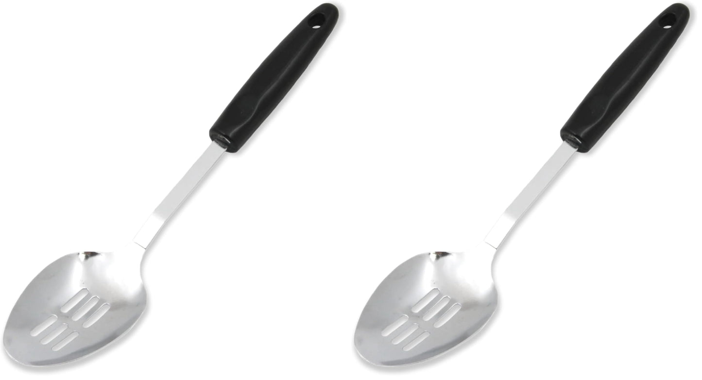 Chef Craft Select Slotted Sturdy Skimmer, 13 inch, Stainless Steel
