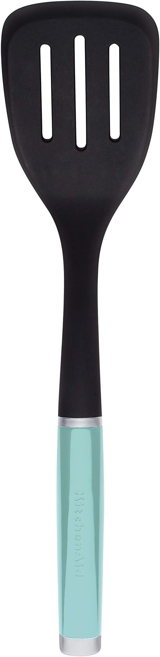 KitchenAid Classic Nylon Slotted Turner, 13.66-Inch, Black
