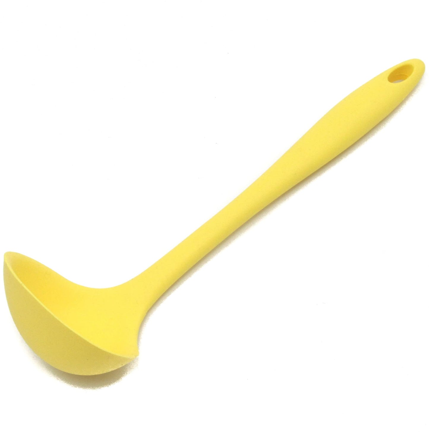 Chef Craft Premium Silicone Cooking Ladle, 11.25 inch, Red
