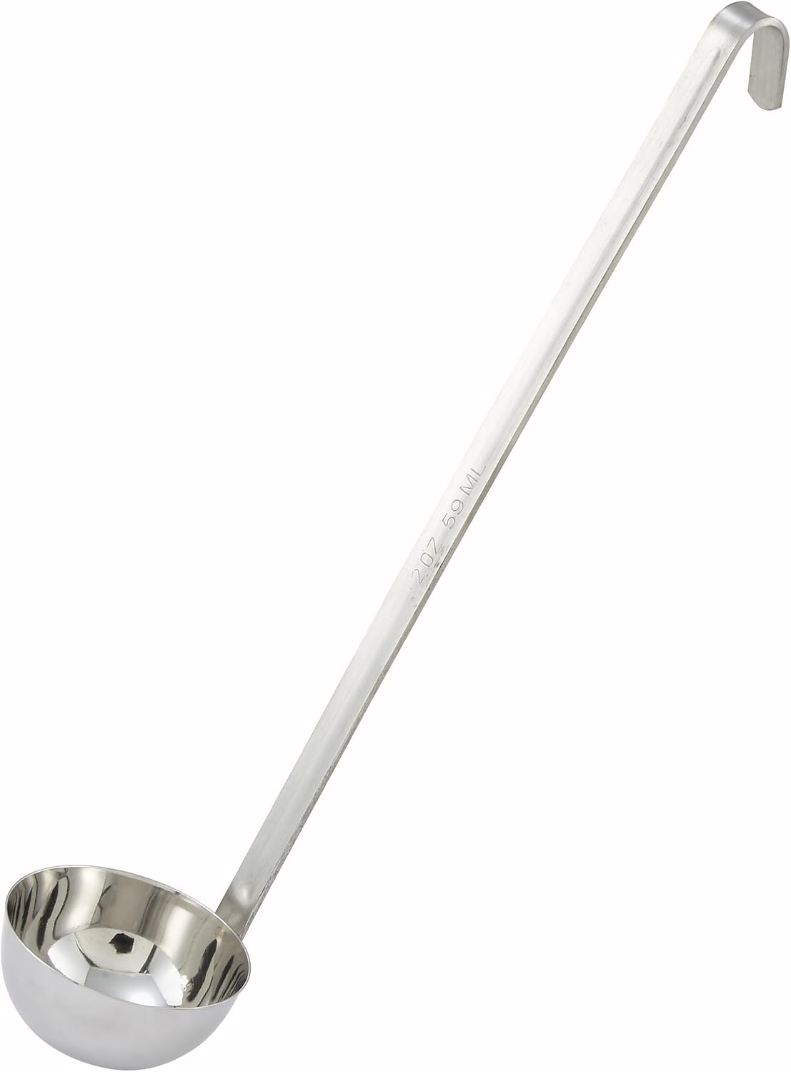 Winco Stainless Steel Ladle, 8-Ounce