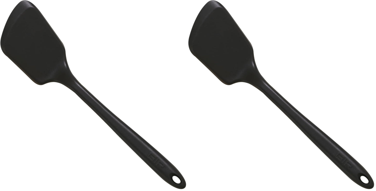 GIR: Get It Right Silicone Spatula Turner - Heat-Resistant & Non-Stick Core with Flexible Tip - Pancake Flipper - Dishwasher Safe, Ultimate Turner - 13IN - Slate