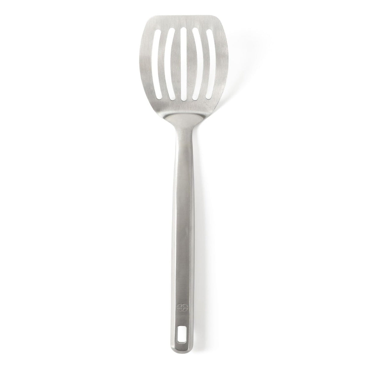 Calphalon Prime Solid Turner, Cooking Spatula, Kitchen Spatula, Stainless Steel Turner with Taupe Silicone Head High-Heat Resistant for Nonstick Cookware, Ergonomic Handle for Easy Turning