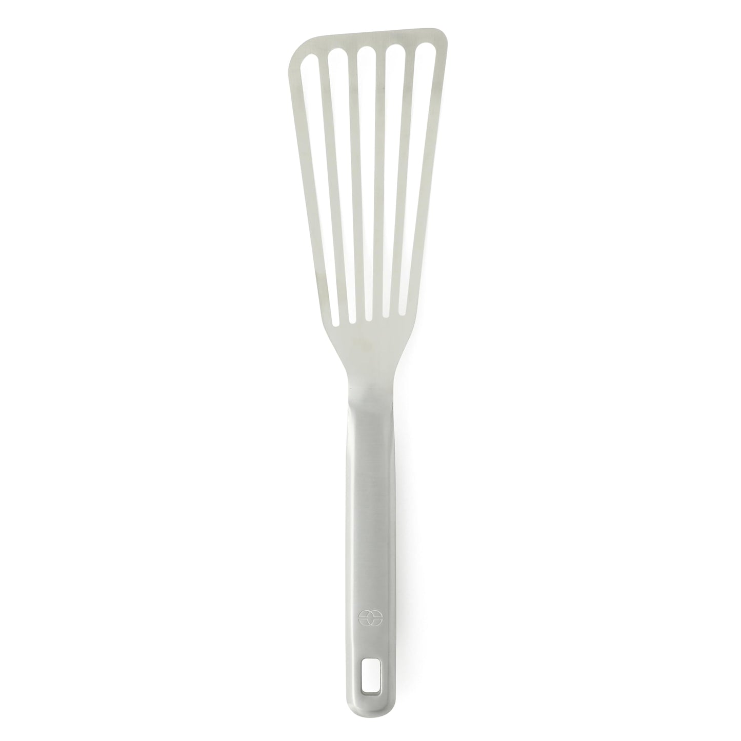 Calphalon Prime Solid Turner, Cooking Spatula, Kitchen Spatula, Stainless Steel Turner with Taupe Silicone Head High-Heat Resistant for Nonstick Cookware, Ergonomic Handle for Easy Turning