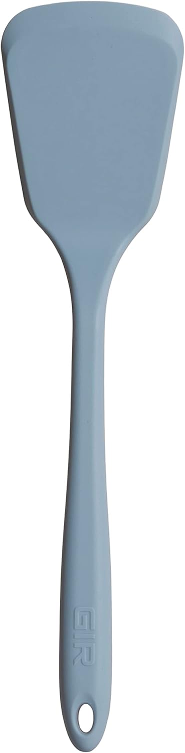 GIR: Get It Right Silicone Spatula Turner - Heat-Resistant & Non-Stick Core with Flexible Tip - Pancake Flipper - Dishwasher Safe, Ultimate Turner - 13IN - Slate