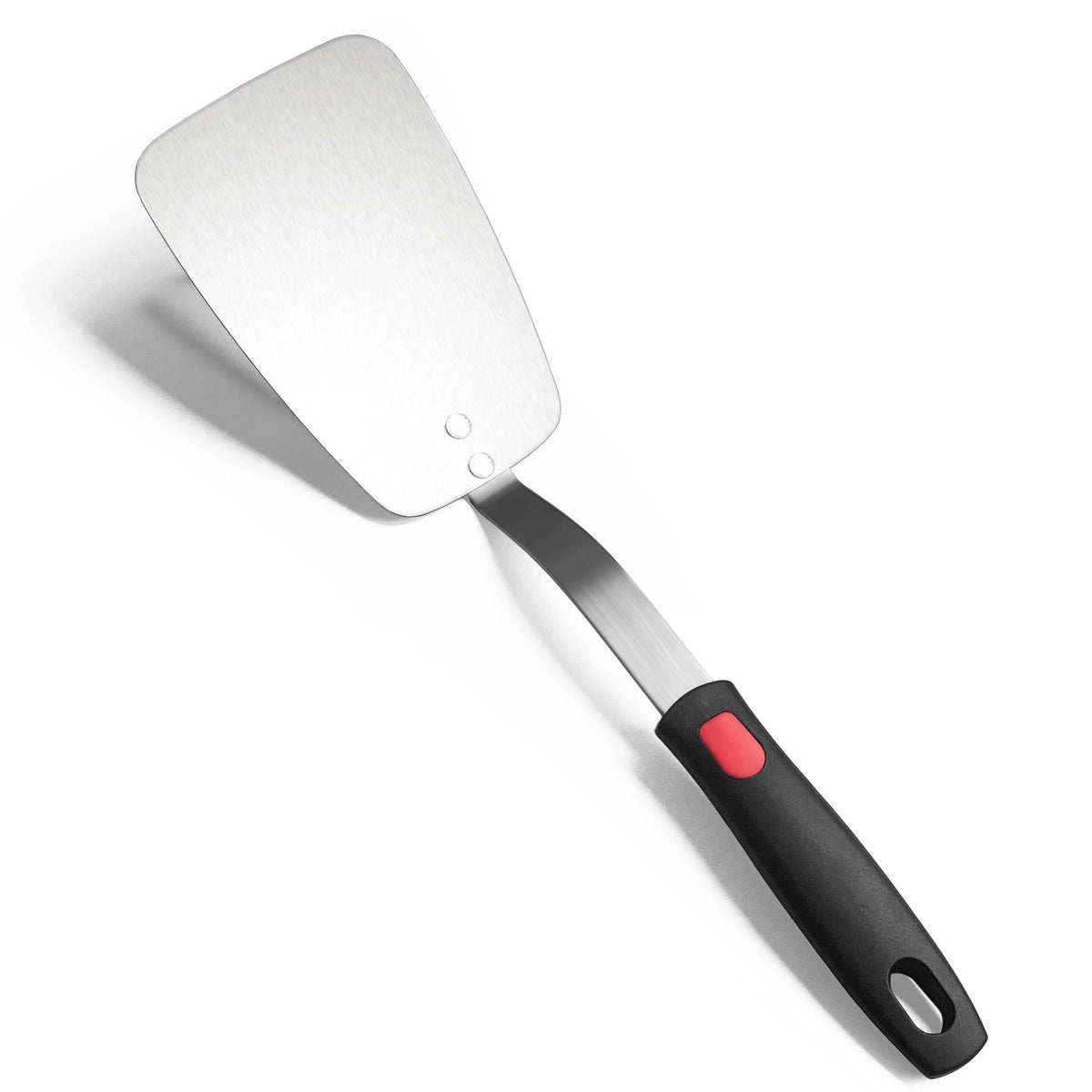 Stainless Steel Flexible Spatula, Thin Metal Turner, X' Large Solid