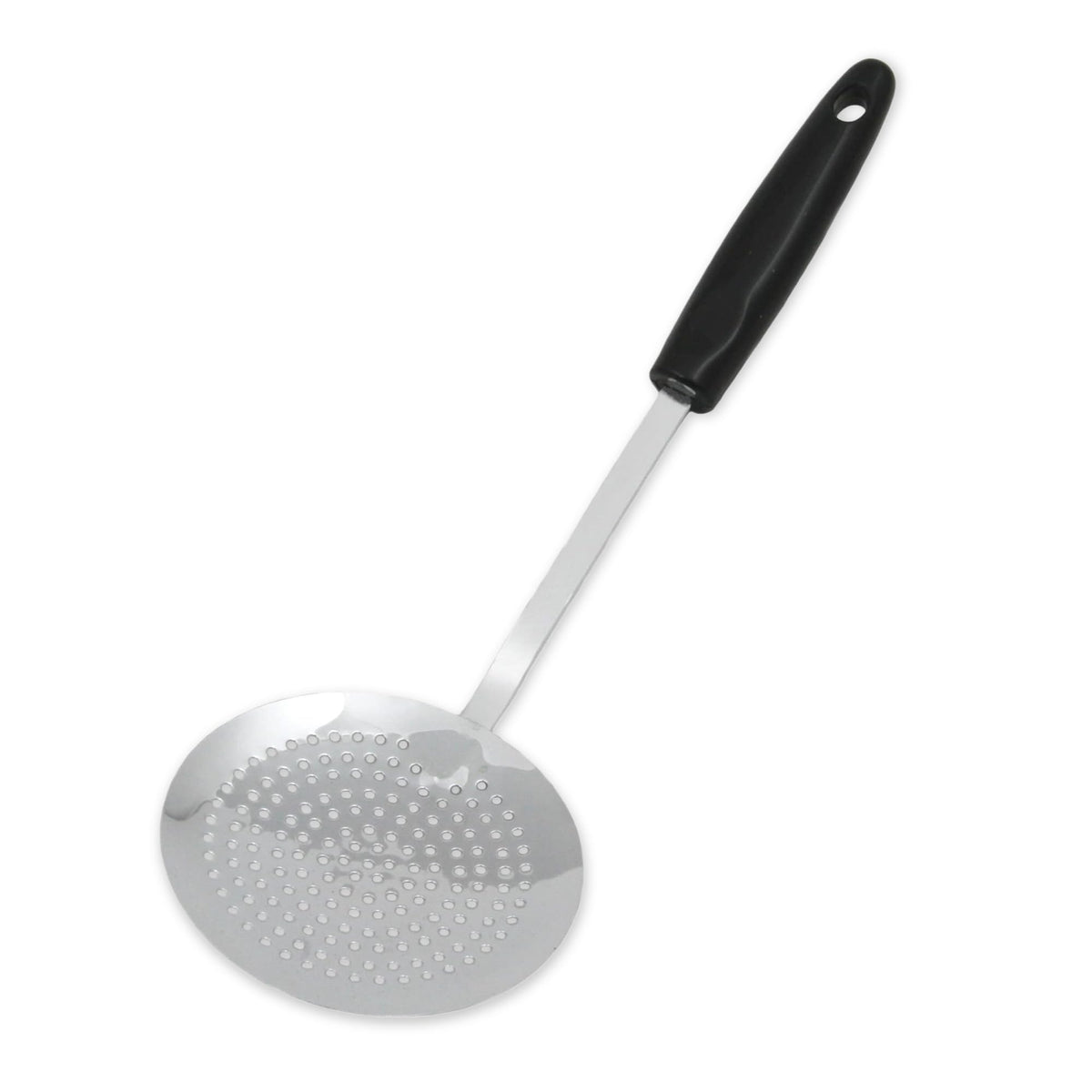 Chef Craft Select Slotted Sturdy Skimmer, 13 inch, Stainless Steel