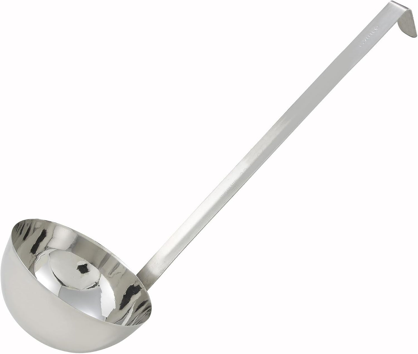 Winco Stainless Steel Ladle, 8-Ounce