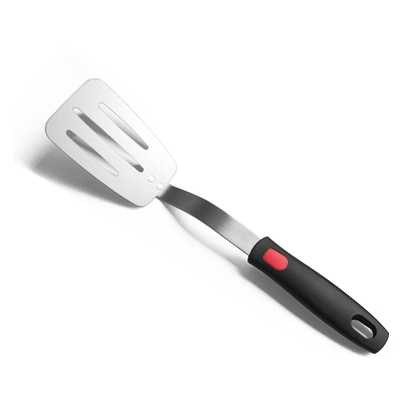 Stainless Steel Flexible Spatula, Thin Metal Turners, 2Pack(S+XL) Slotted