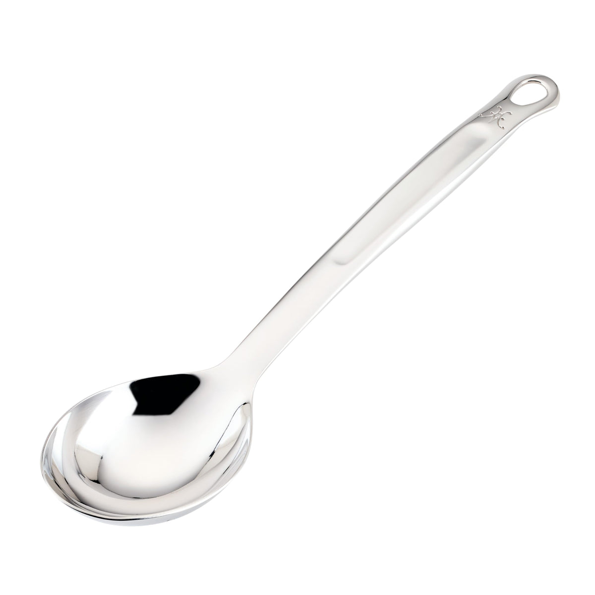 Hestan Provisions Chef's Tools, Deep Slotted Spoon, (13-inch), Artisan-Polished Stainless Steel