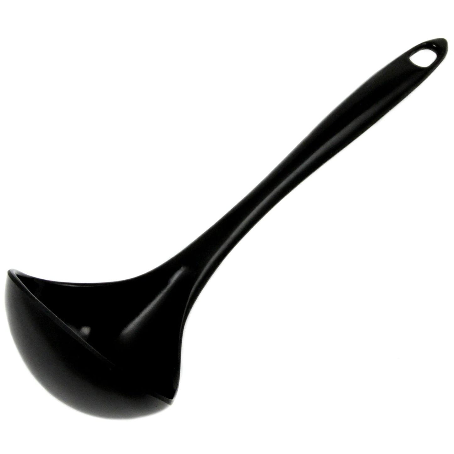 Chef Craft Basic Melamine Cooking Ladle, 10.5 Inch, White