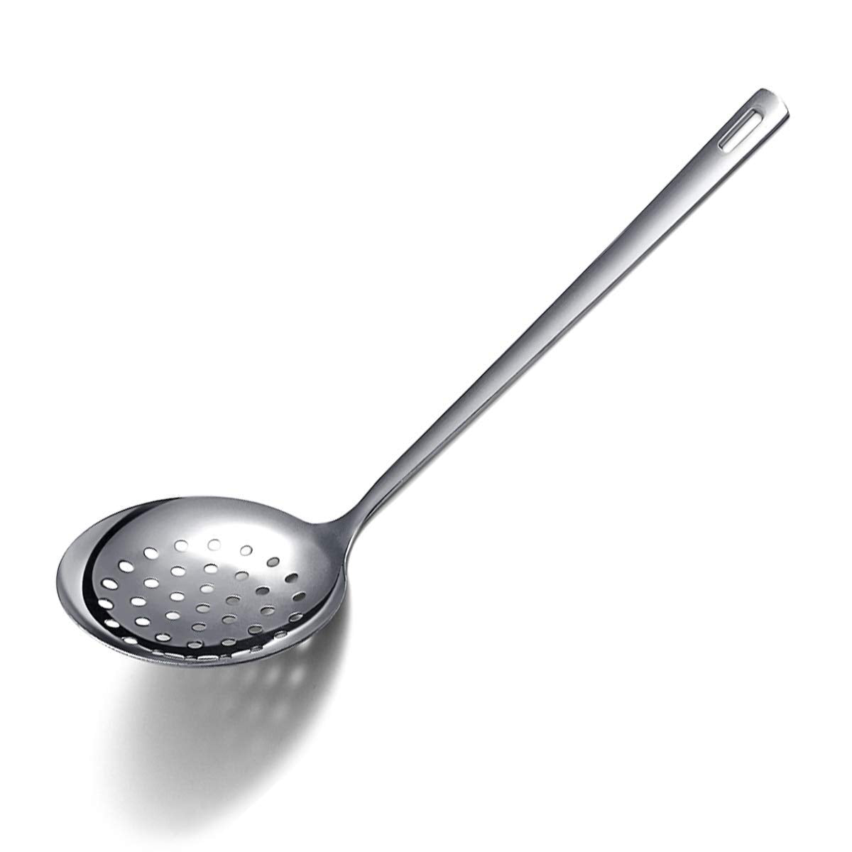 Berglander Stainless Steel Slotted and Basting Spoon, Heat Resistant, Non-Stick, Dishwasher Safe, Easy to Clean