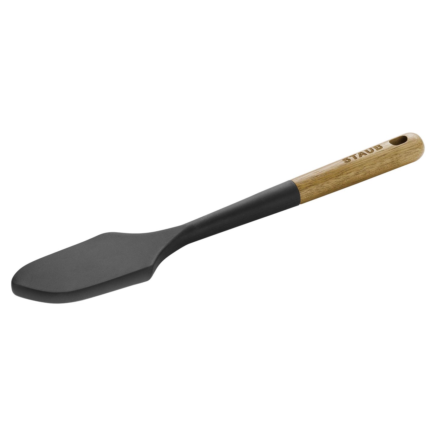 Staub Silicone Spatula, Cooking Utensil, Non-Stick, Black