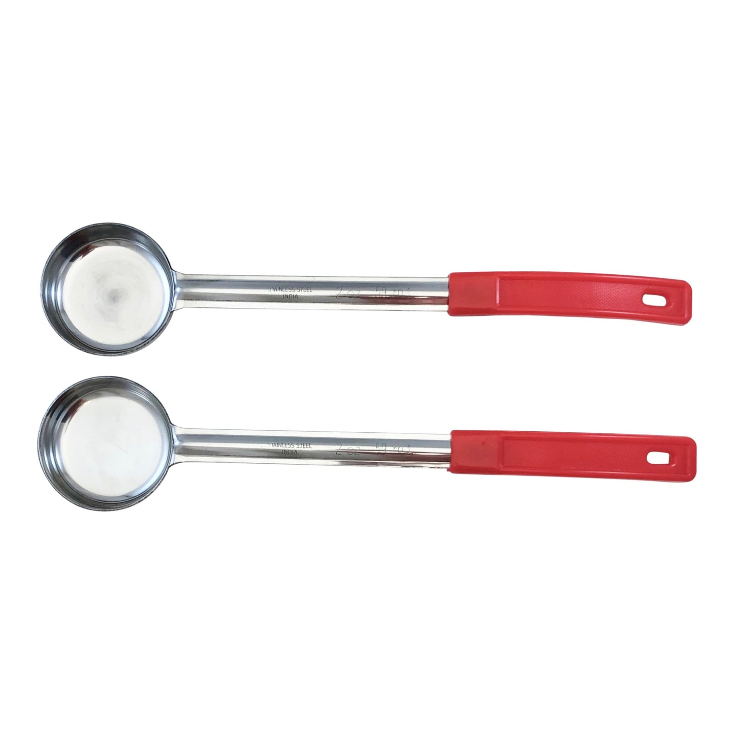 4 oz Slotted Stainless Steel Portion Control Ladle Spoodle - [Pack of 2]
