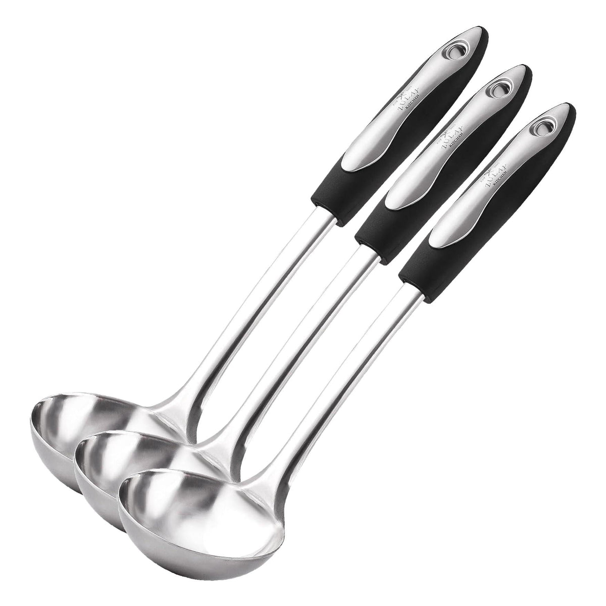 Zulay Kitchen Stainless Steel Slotted Spoon