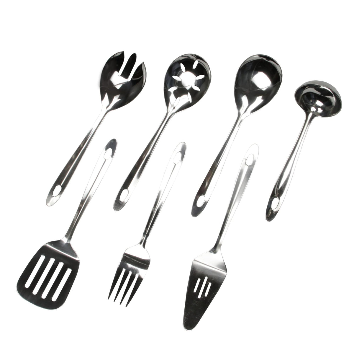 Chef Craft Select Slotted Severing Spoon, 9.5 inch, Stainless Steel