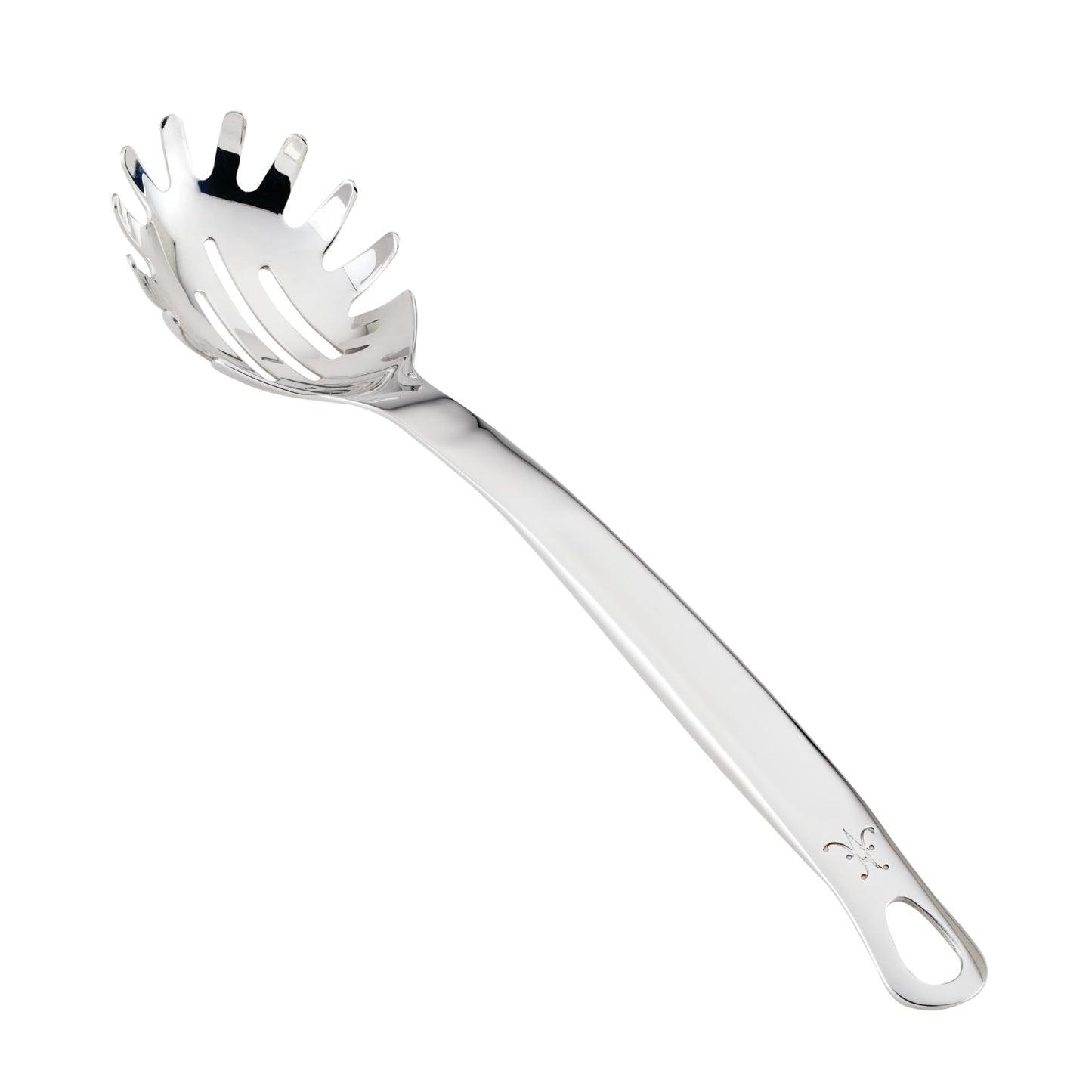 Hestan Provisions Chef's Tools, Deep Slotted Spoon, (13-inch), Artisan-Polished Stainless Steel