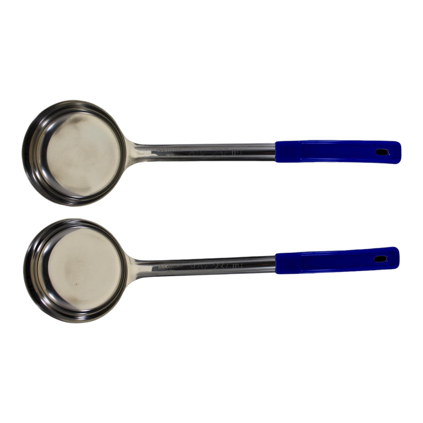 4 oz Slotted Stainless Steel Portion Control Ladle Spoodle - [Pack of 2]