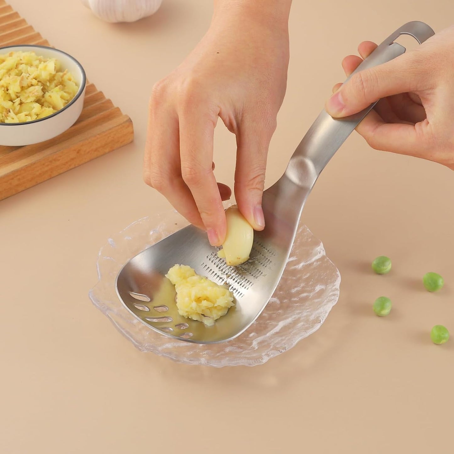 5 in 1 Multifunction Cooking Spoon,304 Stainless Steel Egg Slotted spoon