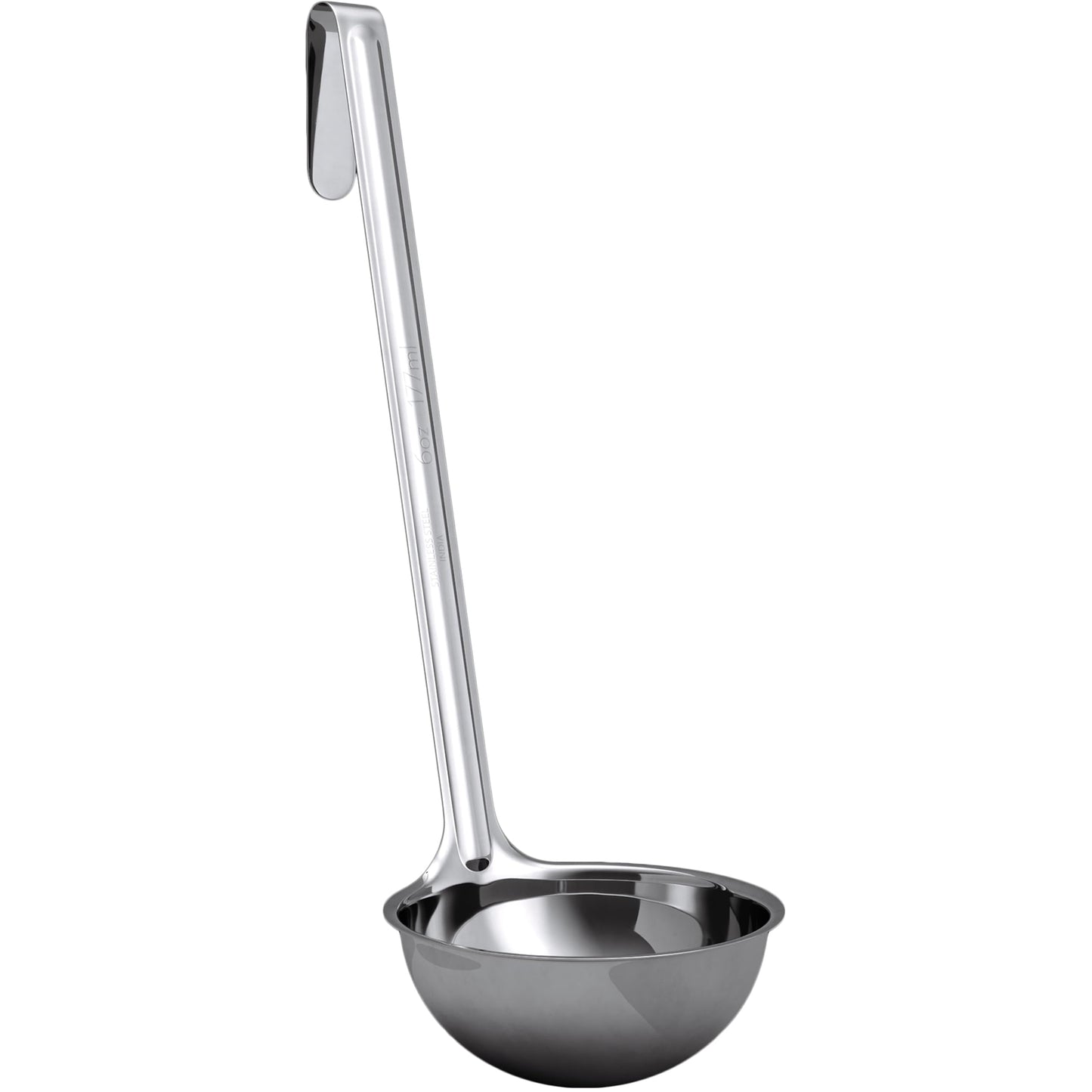 Sturdy, Ergonomic Combo Sizes Ladles 5 Pk. 1 2 4 6 8 Oz Stainless Steel Ladle with Long Handles. Best Kitchen Supplies for Stirring, Portioning and Serving Soup, Chili and Stew in Restaurants and Home