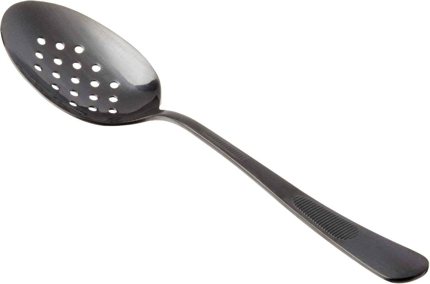 Mercer Culinary 7-8 Inch, Silver Plating Spoon, Perforated Bowl, 7 7-8-Inch, 7 7-8"