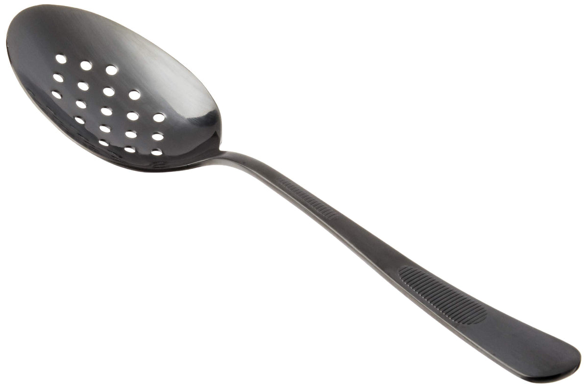 Mercer Culinary 7-8 Inch, Silver Plating Spoon, Perforated Bowl, 7 7-8-Inch, 7 7-8"