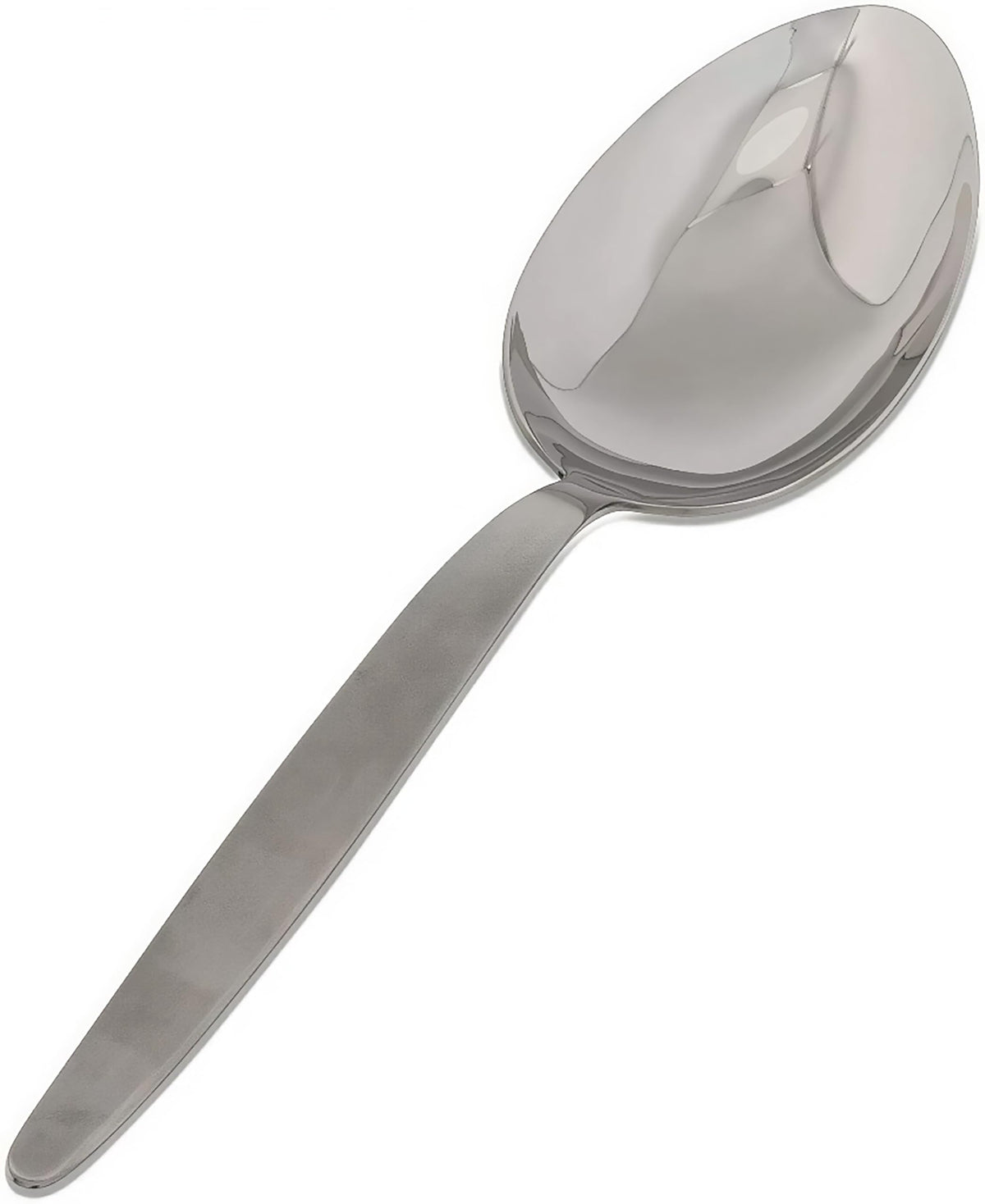 Chef Kunz Slotted Spoon | 9 Inch 18/10 Stainless Steel Silver Chef Cooking Spoons | Basting, Quenelle, Plating Spoon for Draining and Serving, Dishwasher Safe (Slotted)