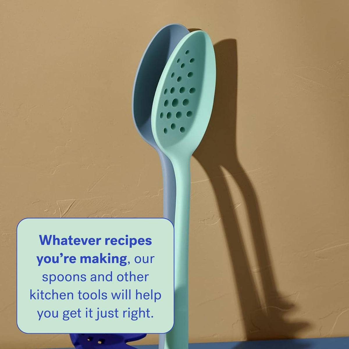 GIR: Get It Right Silicone Slotted Spoon - 13.5" Black Unibody - Perforated Strainer & Skimmer - Heat Resistant to 425°F - Dishwasher-Friendly - Easy-Clean Cooking Spoons for Nonstick Cookware
