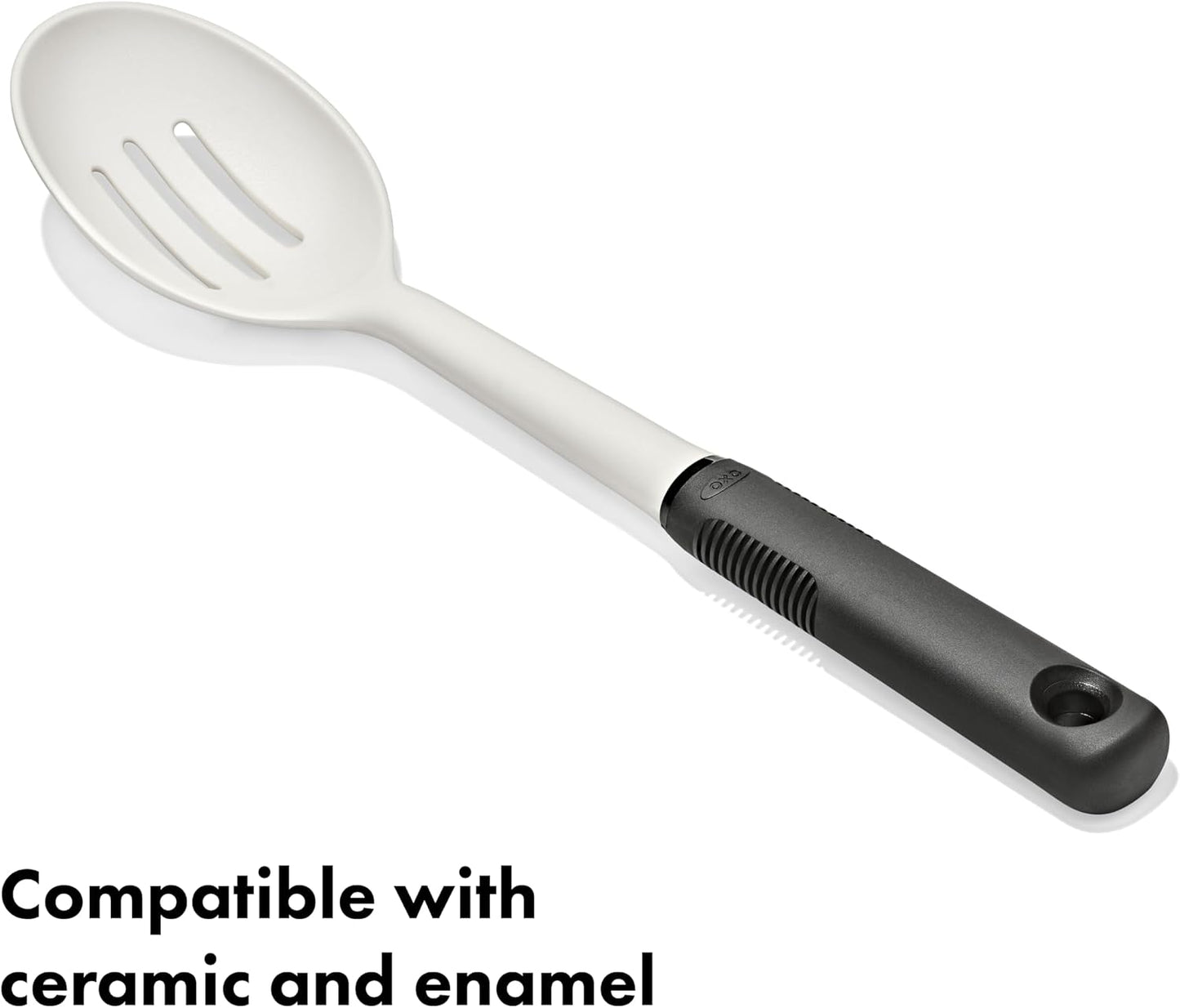 OXO Good Grips Nylon Slotted Spoon – Oat, Slotted Spoons for Cooking