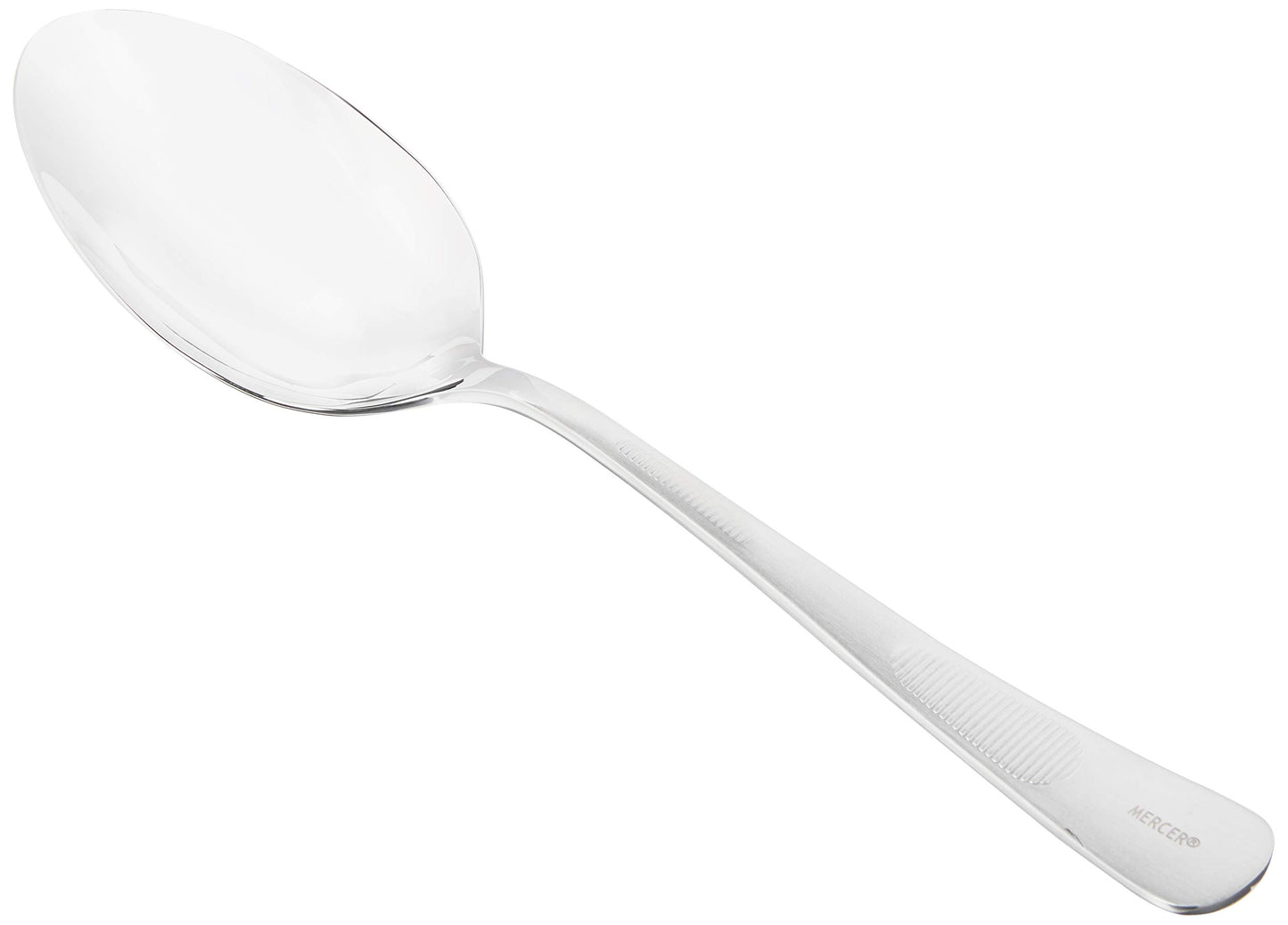 Mercer Culinary 7-8 Inch, Silver Plating Spoon, Perforated Bowl, 7 7-8-Inch, 7 7-8"
