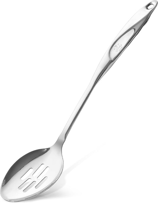 Zulay Kitchen Stainless Steel Slotted Spoon