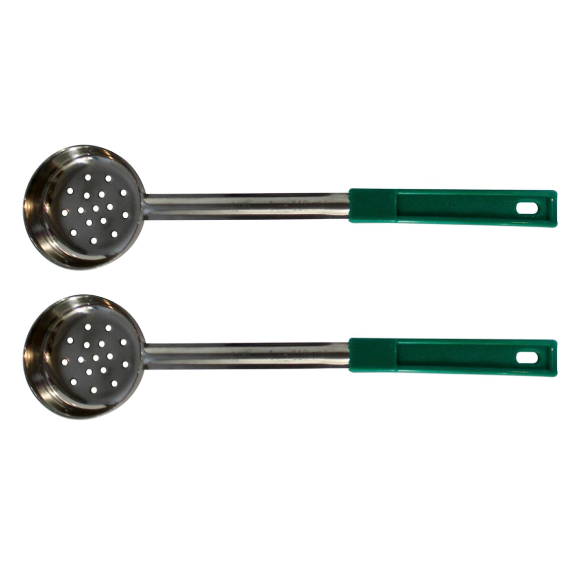 4 oz Slotted Stainless Steel Portion Control Ladle Spoodle - [Pack of 2]