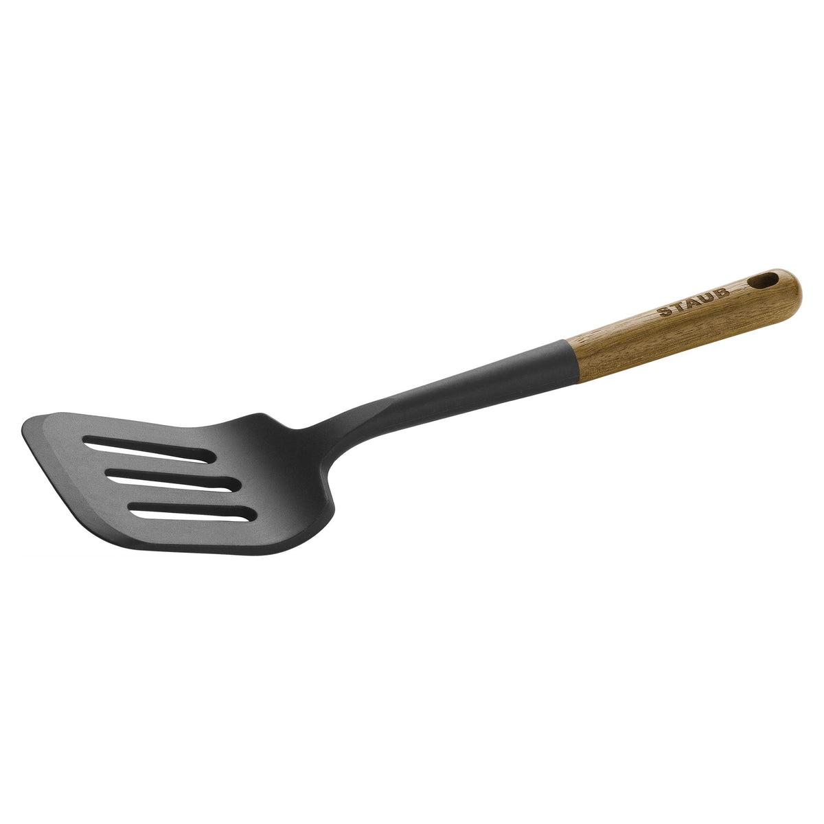 Staub Silicone Spatula, Cooking Utensil, Non-Stick, Black