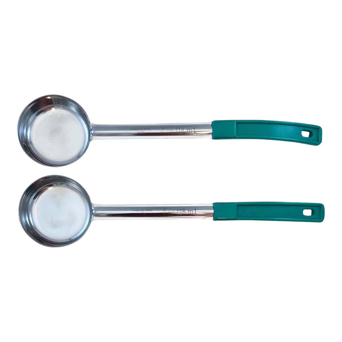 4 oz Slotted Stainless Steel Portion Control Ladle Spoodle - [Pack of 2]