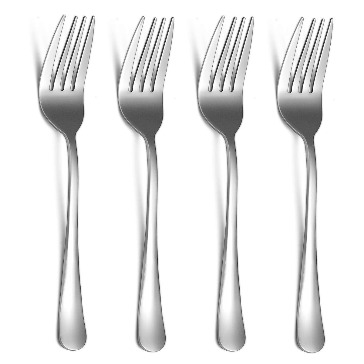 Kyraton 4-Piece Serving Set - Slotted Stainless Steel Spoons, Pack of 4
